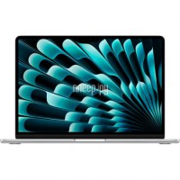 Фото APPLE MacBook Air 13 (2024) (Русская / Английская раскладка клавиатуры) Silver MRXQ3_RUSG (Apple M3/8192Mb/256Gb SSD/Wi-Fi/Bluetooth/Cam/13.6/2560x1664/Mac OS)