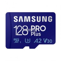 Фото 128Gb - Samsung Pro Plus Micro Secure Digital XC UHS-III U3 MB-MD128KB/WW