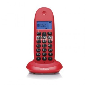 Фото Motorola C1001LB+ Red
