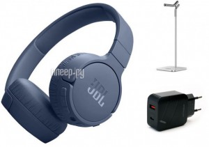 Фото JBL Tune 670NC Blue JBLT670NCBLUCN Выгодный набор + подарок серт. 200Р!!!