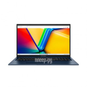 Фото ASUS VivoBook 17 X1704ZA-AU333 Blue 90NB10F2-M00DH0 (Intel Core i3-1215U 1.2Ghz/8192Mb/512Gb SSD/Intel UHD Graphics/Wi-Fi/Bluetooth/Cam/17.3/1920x1080/no OS)