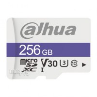 Фото 256Gb - Dahua C10/U3/V30 FAT32 Memory Card DHI-TF-C100/256GB (Оригинальная!)