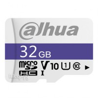 Фото 32Gb - Dahua C10/U1/V10 FAT32 Memory Card DHI-TF-C100/32GB (Оригинальная!)