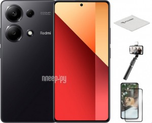 Фото Xiaomi Redmi Note 13 Pro 12/512Gb Black Выгодный набор для Selfie + подарок серт. 200Р!!!