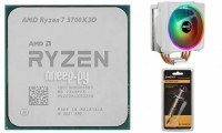 Фото AMD Ryzen 7 5700X3D (3400MHz/AM4/L3 98304Kb) 100-100001503 OEM Выгодный набор + подарок серт. 200Р!!!