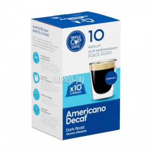 Фото Single Cup Coffee Dolce Gusto Decaf 10шт 00-00006544