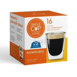 Фото Single Cup Coffee Dolce Gusto Americano 16шт 00-00003558