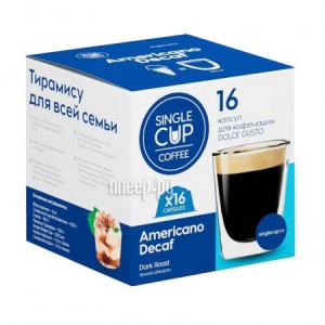 Фото Single Cup Coffee Dolce Gusto Decaf 16шт 00-00003870