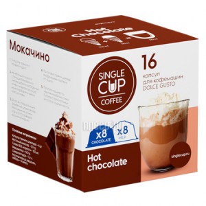 Фото Single Cup Coffee Dolce Gusto Hot Chocolate 16шт 00-00003871