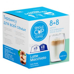 Фото Single Cup Coffee Dolce Gusto Latte Macchiato 16шт 00-00003561