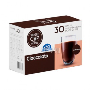 Фото Single Cup Coffee Dolce Gusto Cioccolato 30шт 00-00006627
