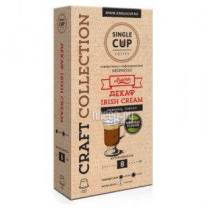 Фото Single Cup Coffee Nespresso Decaf Irish Cream 10шт 00-00003485
