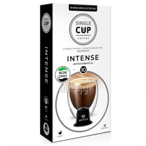 Фото Single Cup Coffee Nespresso Intense 10шт 00-00000115