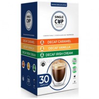 Фото Single Cup Coffee Nespresso Decaf Caramel/Vanilla/Irish Cream 30шт 00-00007299