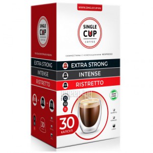 Фото Single Cup Coffee Nespresso Extra Strong/Intense/Ristretto 30шт 00-00003065