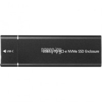 Фото Корпус Palmexx M.2 M-key NVMe PCI-e SSD USB-C 3.1 PX/SSDB-NVME-BLK