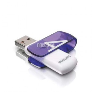 Фото 4Gb - Philips Vivid USB 2.0 FM04FD05B/97
