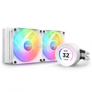 Фото NZXT Kraken Elite 240 RGB White RL-KR24E-W1 (Intel LGA 1700/1200/115X AMD AM5/AM4/sTRX4/TR4)