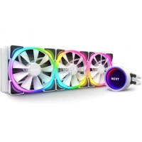 Фото NZXT X73 RGB White RL-KRX73-RW (Intel LGA 1200/1366/1156/1151/1150/1155/2066/2011-3/2011 AMD AM5/AM4/TR4/TRX4)