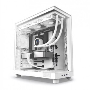 Фото NZXT H6 Flow без БП White CC-H61FW-01