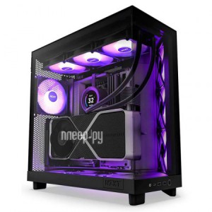 Фото NZXT H6 Flow без БП Black CC-H61FB-R1