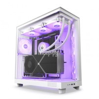 Фото NZXT H6 Flow RGB без БП White CC-H61FW-S1