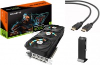 Фото GigaByte GeForce RTX 4080 Super Gaming OC 16G 2550Mhz PCI-E 4.0 16384Mb 23000MHz 256-bit HDMI 3xDP GV-N408SGAMING OC-16GD Выгодный набор + подарок серт. 200Р!!!