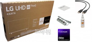 Фото LG 43UR78009LL Выгодный набор + подарок серт. 200Р!!!