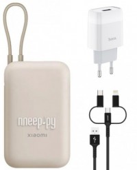 Фото Xiaomi Mi Power Bank 10000mAh Pocket Version Beige P15ZM Выгодный набор + подарок серт. 200Р!!!