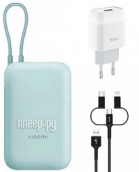 Фото Xiaomi Mi Power Bank 10000mAh Pocket Version Blue P15ZM Выгодный набор + подарок серт. 200Р!!!