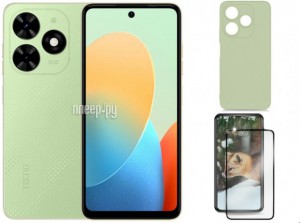 Фото Tecno Spark Go 2024 3/64Gb BG6 Magic Skin Green New Выгодный набор + подарок серт. 200Р!!!