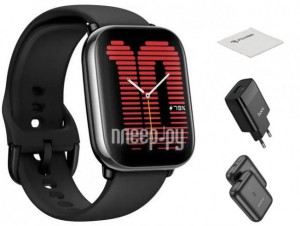 Фото Amazfit Active Midnight Black Выгодный набор + подарок серт. 200Р!!!