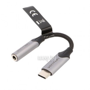 Фото Vention USB-C/M - Jack 3.5mm/F DAC 10cm Grey BGMHA