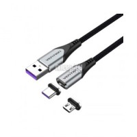 Фото Vention USB 2.0 AM - Micro-B/CM 5А 50cm CQNHD
