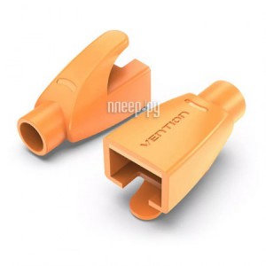 Фото Колпачки изолирующие Vention RJ-45 50шт Orange IODO0-50