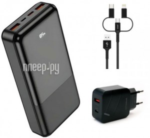 Фото Hoco Power Bank J108A Universe 20000mAh Black 6931474791214 Выгодный набор + подарок серт. 200Р!!!