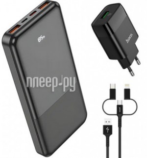 Фото Hoco Power Bank J108 Universe 10000mAh Black 6931474791191 Выгодный набор + подарок серт. 200Р!!!