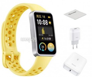 Фото Huawei Band 9 KIM-B19 Yellow 55020BYJ Выгодный набор + подарок серт. 200Р!!!