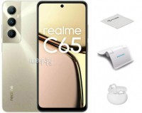 Фото Realme C65 8/256Gb RMX3910 Gold & Wireless Headphones Выгодный набор + подарок серт. 200Р!!!