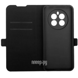 Фото Чехол DF для Realme 12 Plus 5G / 12 4G / Narzo 70 Pro 5G / P1 Black rmFlip-50