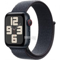 Фото APPLE Watch SE (2024) GPS + Cellular 40mm Midnight Aluminium Case with Ink Sport Loop MXGA3