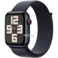 Фото APPLE Watch SE (2024) GPS + Cellular 44mm Midnight Aluminium Case with Ink Sport Loop MXGN3