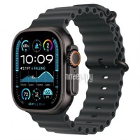 Фото APPLE Watch Ultra 2 (2024) GPS + Cellular 49mm Black Titanium Case with Black Ocean Band MX4P3