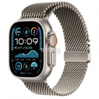 Фото APPLE Watch Ultra 2 (2024) GPS + Cellular 49mm Natural Titanium Case with Natural Titanium Milanese Loop - S MX4M3