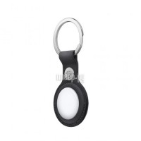 Фото Брелок-подвеска для APPLE AirTag FineWoven Key Ring Black MA7G4