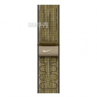 Фото Ремешок для APPLE Watch 42mm Green-Grey Nike Sport Loop MXTY3