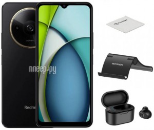 Фото Xiaomi Redmi A3x 3/64Gb Black & Wireless Headphones Выгодный набор + подарок серт. 200Р!!!
