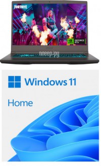 Фото MSI Thin 15 B12VE-1865XRU 9S7-16R831-1865 + Microsoft Карточка цифрового товара Windows 11 Home Выгодный набор!!!