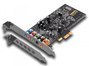 Фото Creative Sound Blaster Audigy FX PCI-eX int. Retail 70SB157000000