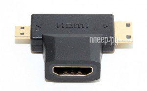 Фото 5bites HDMI F / mini + micro HDMI M HH1805FM-T